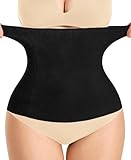 Gotoly Korsett Damen Waist Trainer Corset Bauchweg Stark Formend Body Shaper Cincher Korsage Taillenformer Hohe Elastizität Shaping Unterbrust Korsett Bauchweg Corsage (Schwarz, XL)
