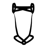 BDSMYOU Sexy Unterwäsche Herren Punk Stretch Body Brust Harness Männer Gay Nylon Körper Brustgeschirr & Schenkel Bondage & Penisring Peniskäfig,BDSMs Dessous Fetisch Sexy Sklave Bandage Kostüme (A1)