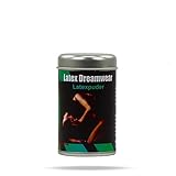 LatexDreamwear - Latexpuder Talkumpuder Extra Fein und speziell für Latexbekleidung entwickelt - in einer estetischen Metalldose mit Streuer