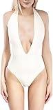 Latex-Badeanzug Ohne Reißverschluss, Sommer-Gummi-Bodysuit,Lila,4X-Groß