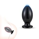 Analplug für Männer Frauen Anfänger,Neu Rugby Analkugeln Buttplug mit Dildo Saugnapf,7 Größen,Anal Plug Anal Dildo Groß Riesen Dildo xxl Anal Beads Butt plug Analspielzeuge,Analdilos Herren (S)