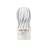 TENGA Air-Tech Wiederverwendbare Masturbationshilfe für Männer, Weiß (Gentle), Regular
