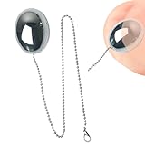 Edelstahl Anal kugeln Analkette Anal beads Analkugeln Extra groß Ei Buttplug Vagina Masturbation Liebeskugeln Beckenboden Training Anfänger Analperlen SM Sexspielzeug für Männer Frauen（L）