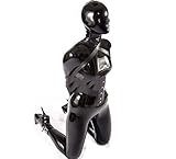 Latex Catsuit Latex Anzug Unisex Voll Eingewickelter Latex Kleidung Fetisch Nachtclub Club Kostüm Schritt Reißverschluss Design Einfach Zu Verwenden Sklave Bondage Bdsms Spielzeug, XXXL,Männer - Stile