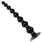 360mm Analkugeln Analkette mit 8 Anal Beads,Anal Dildo xxl Analdilos Herren mit Dildo Saugnapf,Analplug für Männer Frauen Anfänger,Buttplug Analplugs Analspielzeuge,Sex Spielzeug Beide