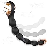 Analkugeln Analkette mit 6 Anal Beads, Sex Spielzeug anal Vibrator Prostata Stimulation Männer Analplug Sexspielzeug Buttplug Analplugs Analspielzeuge, Analvibratoren für Männer Anfänger Die Paare