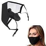 ALMYMM Fetisch Maske mit Abnehmbar Penis Knebel Mund Extrem,Masken mit Silikon Realistischer Dildo Mouth Ball Gag BDSM Mundknebel,Bondage SM Erotik Sexspielzeug für Erwachsene Paar Männer Frauen