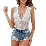 Latex Catsuit Für Damen Latex Bodystocking Für Damen Körperanzug Elegant Modisch Bordüre V-Ausschnitt Dekolletiert Besondere Anlässe Cosplay Clubwear