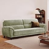 KIBONCY Liebes -Sofa, Mitte JahrhundertBequeme Liebessitzcouches Bequeme Liebessitzcouches Green-1.9M