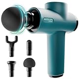 Beurer Antelope BOOM Massagepistole, kompakte Massage Gun mit 4 Aufsätzen, für Entspannung und Regeneration, kraftvolle Triggerpunktmassage, Muskelmassagegerät mit 5 Intensitätsstufen & Akku