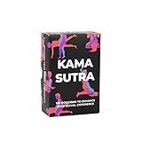 Gift Republic - Kama Sutra Karten | Kamasutra Spiele für Erwachsene | Sex Kartenspiel für Paare | 100 Spielkarten mit unterschiedlichen Stellungen | Geschenk an Weihnachten, Valentinstag, Geburtstag