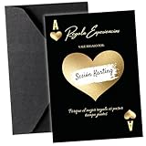 Geschenkgutschein zum Ausfüllen | Personalisierbare Rubbelkarte | Original Geburtstagskarte | Geschenk zum Valentinstag Mann | Personalisierte Geschenk zum Geburtstag | Gutschein Paar
