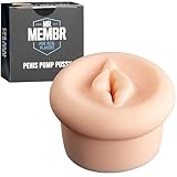 MR.MEMBR Penis Pumpe Zubehör - Realistischen Penis Aufsatz für Ihre Penis Vakuumpumpe - Taschenmuschi für Penispumpe - Sex Toyset für Man - Zubehör für Vakuumpumpen Penis - Penispumpe Aufsatz