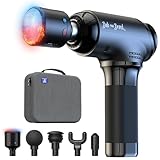 Massagepistole Kälte und Wärmefunktion, Bob and Brad T2 Pro Massage Gun mit 4000mAh Akku bis zu 3200U/min, Tiefengewebe Muskel Massagegerät Massage Pistole für Muskelmassage Entspannung