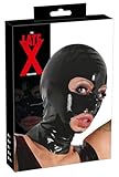 Late X Latexmaske schwarz