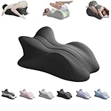 Sex Kissen für Die Paare Keilkissen Bett Mit Stützfunktion Memory Foam Lendenkissen Für Sex Multifunktionskissen für Paare in Verschiedenen Positionen zum Sitzen Liegen Ergonomische Grau 41x34x11,5