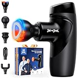 Mini Massagepistole mit Wärmefunktion, Bob and Brad M7 Plus Massage Pistole mit 9 mm Amplitude, 0,4kg Leise Massage Gun Massagegerät für Sporterholung & Muskelschmerzlinderung, Geschenk