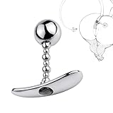 Analkugeln Extra Groß Metall Analplug# für Frauen Anal Beads mit Kristall Edelstahl Anal Plug XXL mit Liebeskugeln Analspreizer G Punkt Massage Analspielzeuge für Buttpluck Anfänger Fetisch Männer