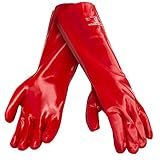 HandschuhMan. Dicke Gummihandschuhe aus PVC in verschiedenen Längen, Schulterlang und kürzer (60 cm)