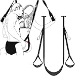 Liebesschaukel Sexschaukel Tür Schaukel Sex Swing mit Sitz BDSM Bondage Set Sex Schaukel Erotische Spielzeuge Bondage Fesselung BDSM Vergnügen Erwachsene Sexspiele Liebesschaukeln für Paare