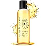 liebesfreunde® Erotik Massageöl Kokos zur Entspannung – Erotisches Massage Öl, 150 ml