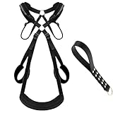 2.0 BDSM Sex Bondage Liebesschaukeln,Harness Männer Geschirr Liebesschaukel Sex Möbel,mit Breite Polstern,Handschellen Peitsche Flogger,Fesseln Sex Spielzeug für die Paare,BDSMs Spielzeug Hart