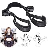 YEVIOR BDSM Sex Spielzeug für Paare Rollenspiel, Premium Plüsch & Verstellbare ABS-Schnalle Sex Fesseln, Bondage Set Extrem SM Sextoysets für Paare, Elegante Position Master