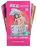 Sex Gutscheine mit verschiedenen Stellungen für Paare (für sie & ihn) Liebesgutscheine/Sexy Love Coupons für Freund & Freundin, Männer & Frauen - Lustige Witzige Geschenke