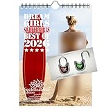 Sexy Dreamgirls Surfer Girls DIN A5 Kalender für 2026 Strand Surfen Wellen Fetisch Erotik - Seelenzauber