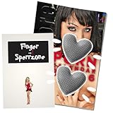 Erotik Kalender 2026, verschiedene Pin-Up Motive, DIN A4, aufgeklappt A3 Wandkalender, inkl. Mappe und Magneten (P+++)
