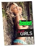 Sexy Girls 2025 Erotik-Kalender mit attraktiven Frauen Pin-Up, Wandkalender, mehrfarbig