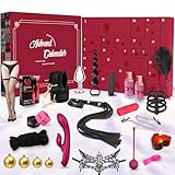 Erotischer Adventskalender 2025 für Paare und Erwachsene Singles 24 sinnliche Sexspielzeuge Geschenke inkl Erotik für das Neue Jahr Weihnachts-Kalender Adult Toys Liebesspielzeug für Überraschungen