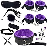 10 STK Nylon Purple Sport Und Fitness Set, Komplettset Von Fitnessausrtung, Reich An Funktionen, Geeignet Verschiedene Indoor-Sportarten, Paargeschenk -De-K30