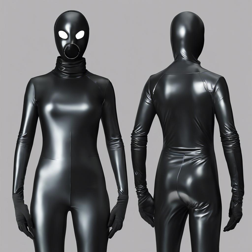 Entdecke den aufregenden Stil: Dein Latex Overall mit Maske für unvergessliche Momente!