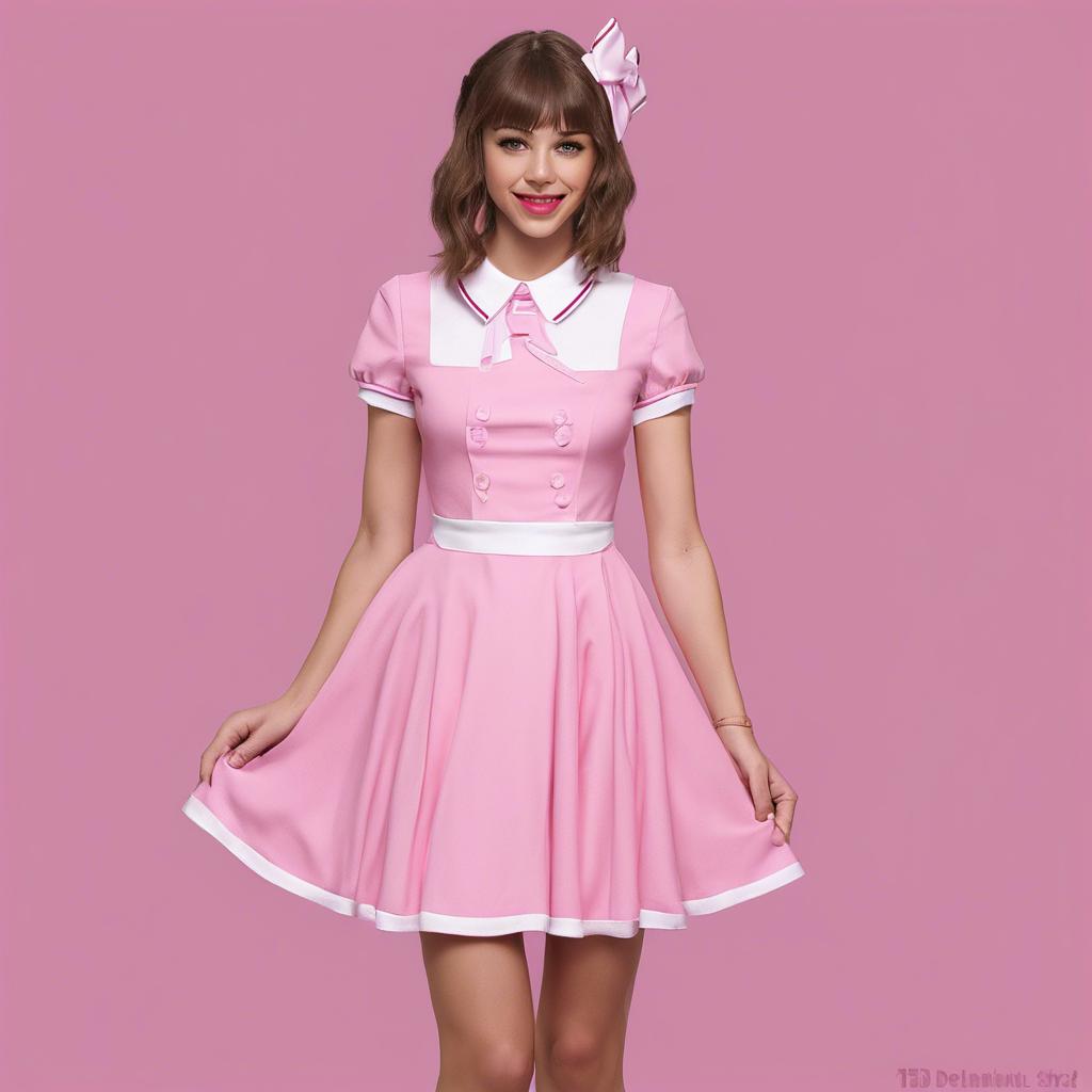 Entdecke den perfekten DDLG Pink Dress: Dein neuer Lieblingslook für süße Abenteuer!