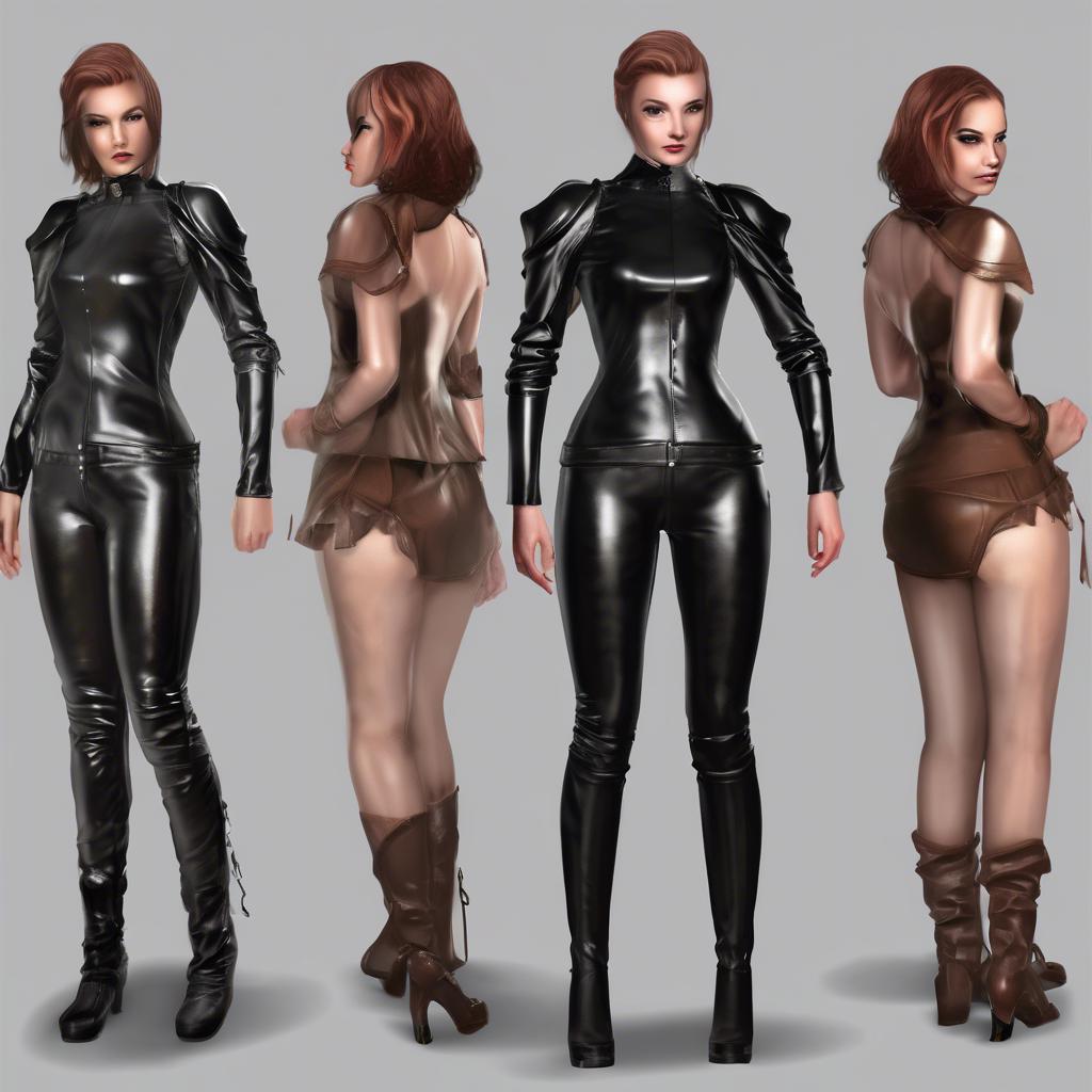 Entdecke Die Welt der Anpassungsfähigen Latexkleidung für Rollenspiele: Dein Schlüssel Zu Unvergesslichen Abenteuern!