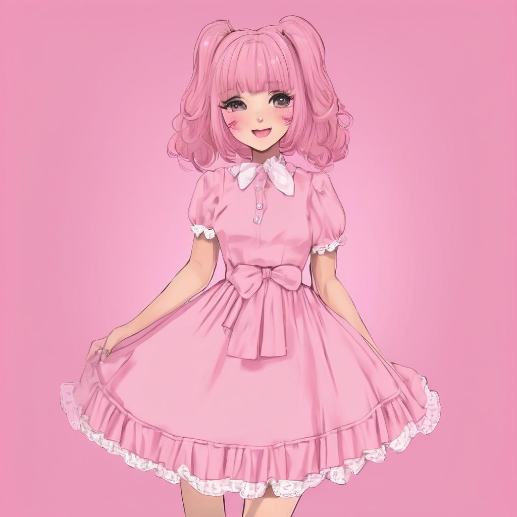 Dein perfekter Look: Das DDLG Pink Dress, das Herzen im Sturm erobert!