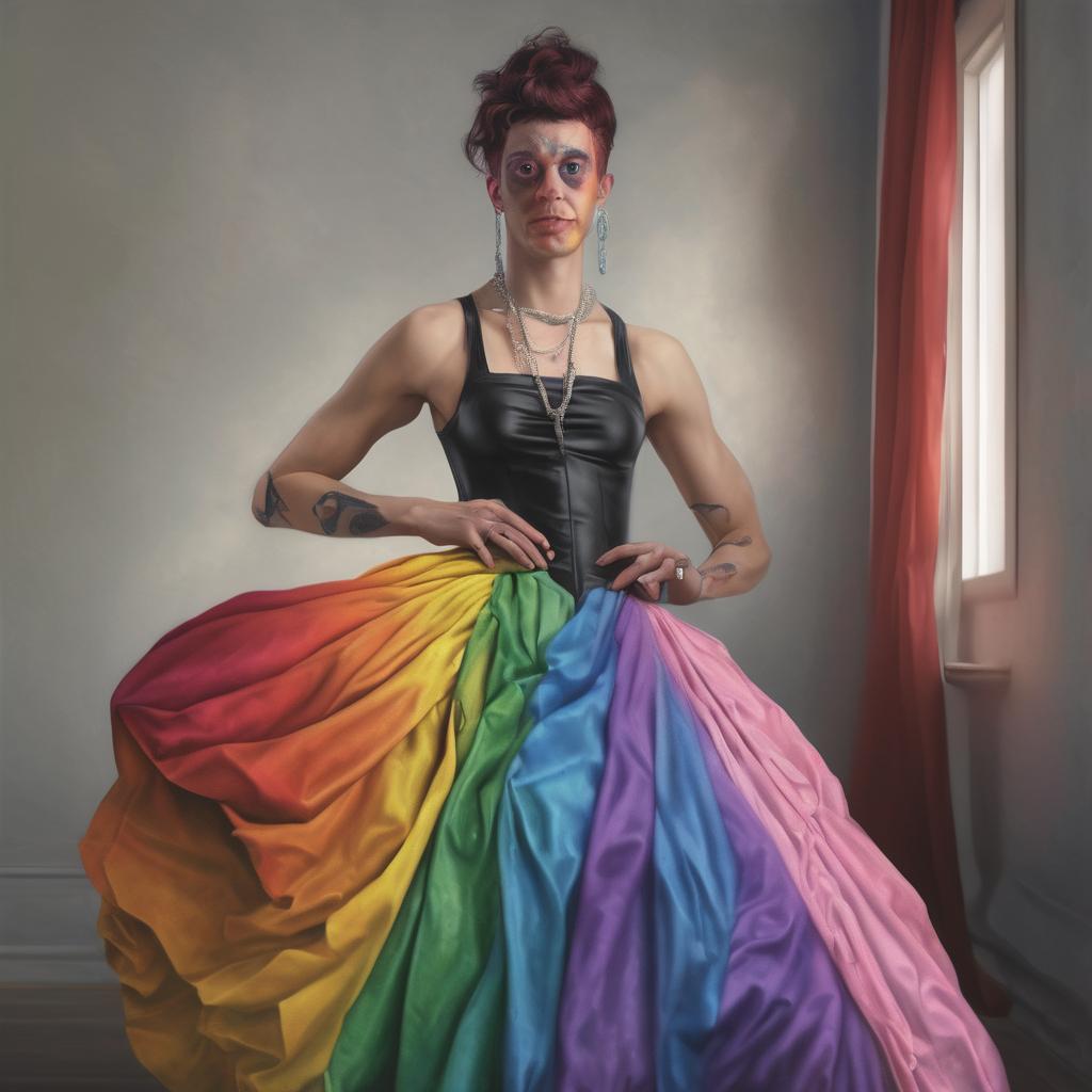 Mach’s Dir chic: Die aufregende Welt der Feminisierung mit Latex Kittelschürze!